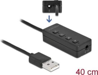 Delock USB Headset and Microphone Adapter