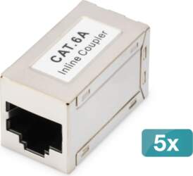 Digitus CAT 6A modular couplers, shielded