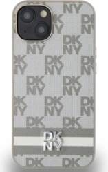 DKNY PU Leather Checkered Pattern and
