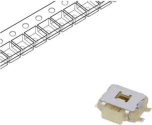 E-SWITCH Microswitch TACT; SPST-NO; Pos: 2