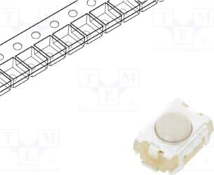 E-SWITCH Microswitch TACT; SPST; Pos: 2