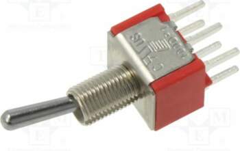E-SWITCH Switch: toggle; Pos: 2; DPDT