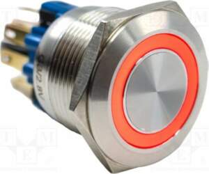 E-SWITCH Switch: vandal resistant; Pos: 2