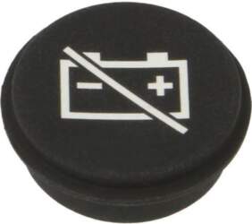 EAO Button; round; Ø21mm; black; 09
