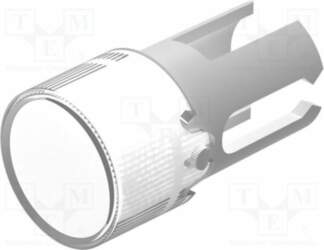 EAO Lamp lens; 19; colourless; plastic