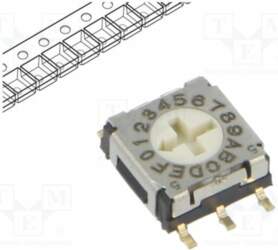 ECE Encoding switch; DEC/BCD; Pos: 16