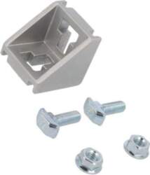ELESA+GANTER Angle bracket; for profiles; Width