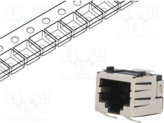 ENCITECH Connector: RJ45; socket; PIN: 8