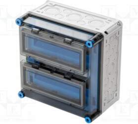 Enclosure: for modular components; IP65; light