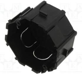 Enclosure: junction box; 67mm; plaster embedded