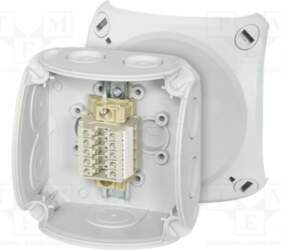 Enclosure: junction box; IP66; with terminals