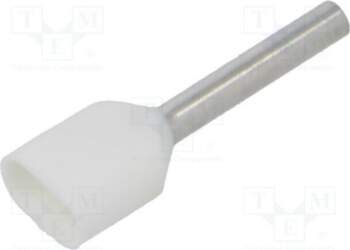 ERKO Tip: bootlace ferrule; insulated,double
