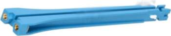ESSENTRA PCB guide; polyester; blue; L: