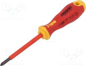FELO Screwdriver: insulated; Phillips; PH1; ERGONIC®