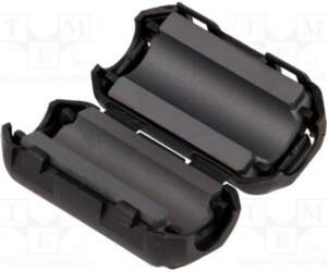 FERROCORE Ferrite: two-piece; on round cable