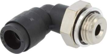 FESTO Push-in fitting; threaded,angled 90°