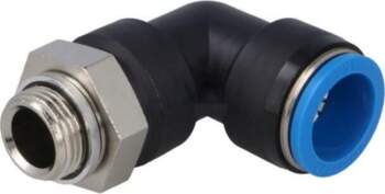 FESTO Push-in fitting; threaded,angled 90°