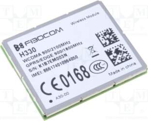 FIBOCOM Module: GSM; 3G; Down: 21Mbps
