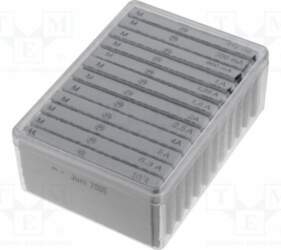 Fuse: fuse-set; glass; medium time-lag; Range
