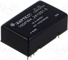 GAPTEC Electronic Converter: DC/DC; 10W; Uin: