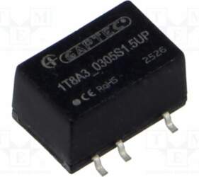 GAPTEC Electronic Converter: DC/DC; 1W; Uin:
