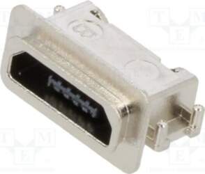 GCT Connector: USB B micro; socket