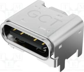 GCT Connector: USB C; socket; SMT