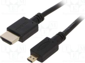 GEMBIRD Cable; HDMI plug,micro HDMI