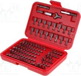 GOLDTOOL Tools set: screwdriver bits; bag