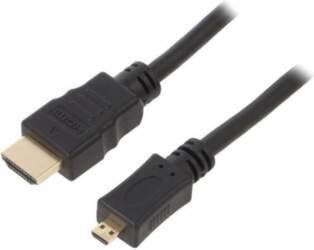 GOOBAY Cable; HDMI plug,micro HDMI