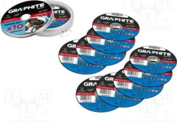 GRAPHITE Cutting wheel; Ø: 125mm; Disc
