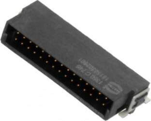 HARTING Connector: PCB-cable/PCB; socket; male; PIN: