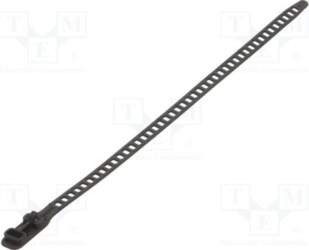 HELLERMANNTYTON Cable tie; black; polyurethane thermoplastic