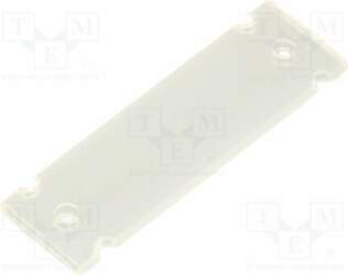 HELLERMANNTYTON Identification tags; 13mm; 35mm; transparent