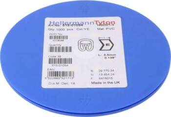 HELLERMANNTYTON Markers; Marking: E; 1÷3mm; PVC