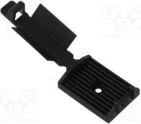 HELLERMANNTYTON Self-adhesive cable holder; polyamide; black