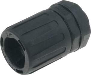 HELLERMANNTYTON Straight terminal connector; Thread: metric