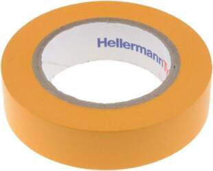 HELLERMANNTYTON Tape: electrical insulating; W: 15mm