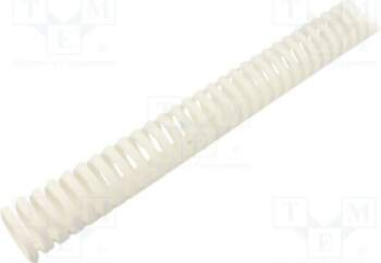 HELLERMANNTYTON Wiring duct; white; polypropylene; UL94V-0
