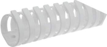HELLERMANNTYTON Wiring duct; white; polypropylene; UL94V-0