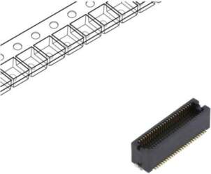 HIROSE Connector: PCB to PCB; socket