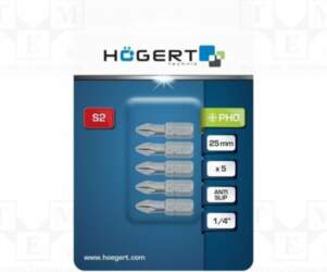 HÖGERT TECHNIK Screwdriver bit; Phillips; PH0