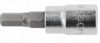 HÖGERT TECHNIK Socket: hex key-bit; HEX