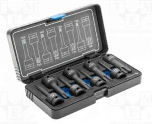 HÖGERT TECHNIK Socket: Torx®-bit-set; impact; 1/2"