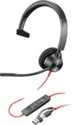 HP Poly Blackwire 3310 austiņas Mono