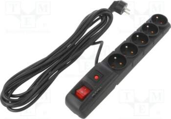 HSK DATA Plug socket strip: protective