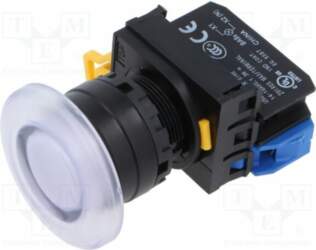 IDEC Switch: push-button; 22mm; Stabl.pos: