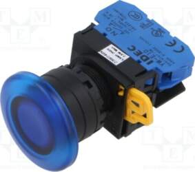 IDEC Switch: push-button; 22mm; Stabl.pos: