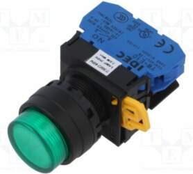 IDEC Switch: push-button; 22mm; Stabl.pos: