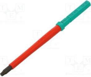 Interchangeable blade; insulated; Torx®; TX25; Overall